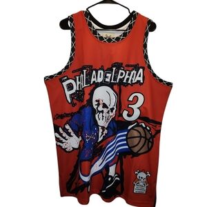 Philadelphia 76ers Allen Iverson Basketball Jersey